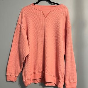 Aerie Peach colored sweatshirt